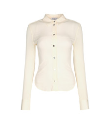 [Alaia] Shirts Long Sleeve FW25 AA9C0985J050B 102