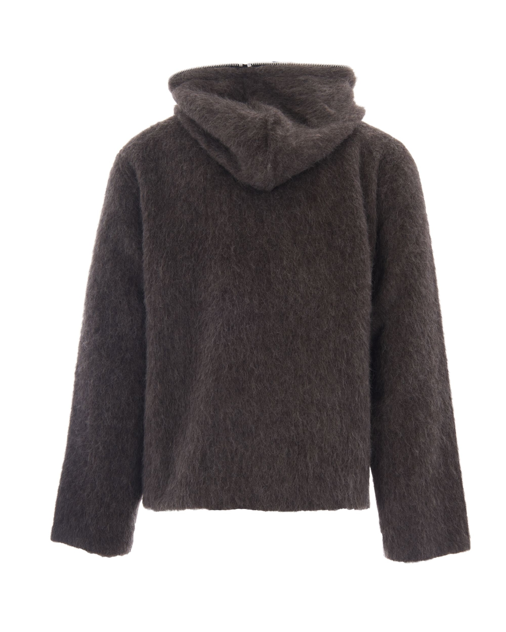 [Our Legacy] Zip up FW26 M2266FMMole Grey Hairy Wool
