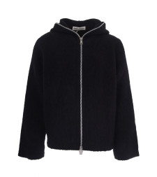 [Our Legacy] Zip up FW26 M4243FBHBlack Hairy Wool