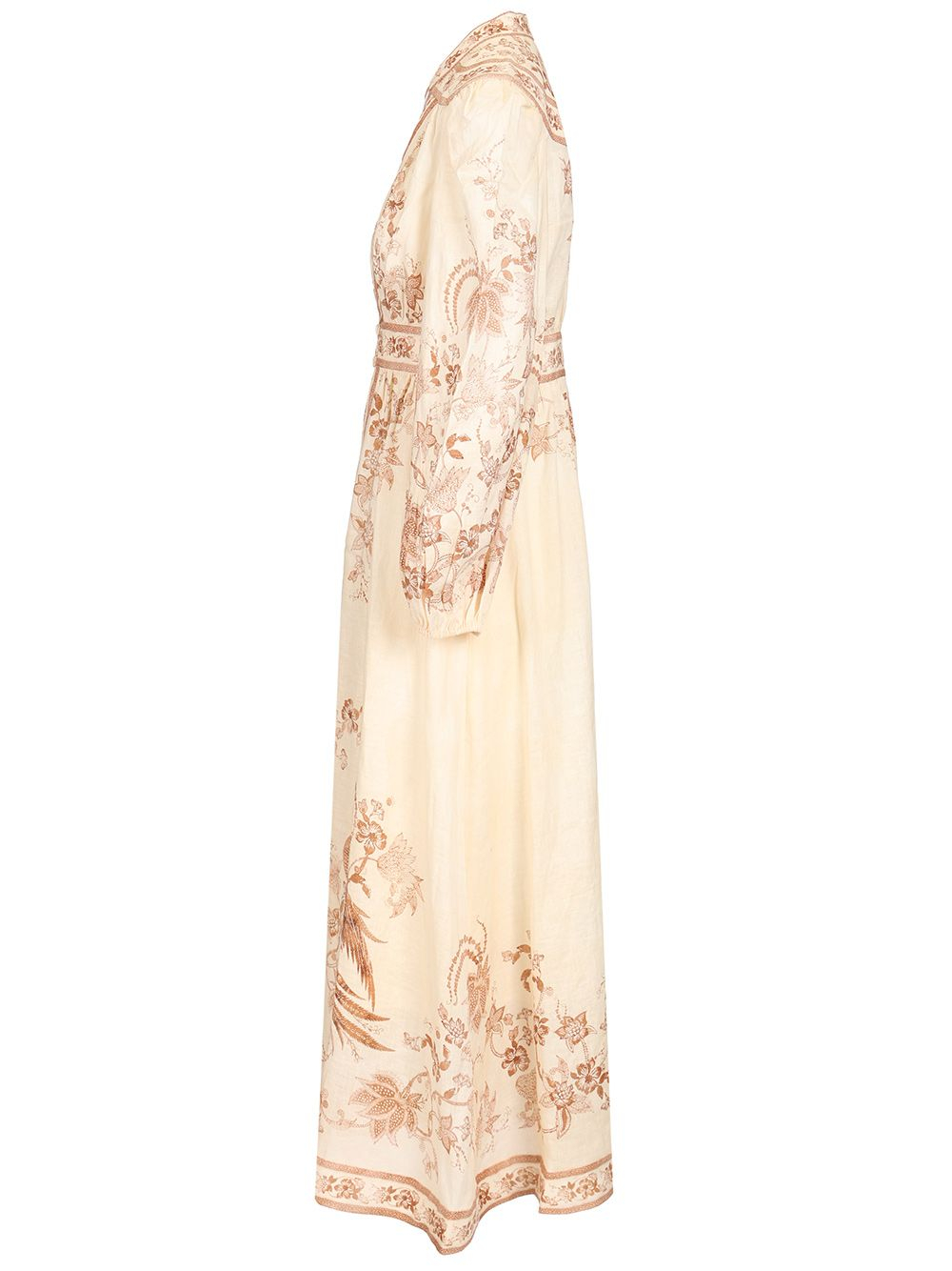 [Zimmermann] Long sleeve dress CO 3501DSS262CRTFL