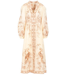 [Zimmermann] Long sleeve dress CO 3501DSS262CRTFL
