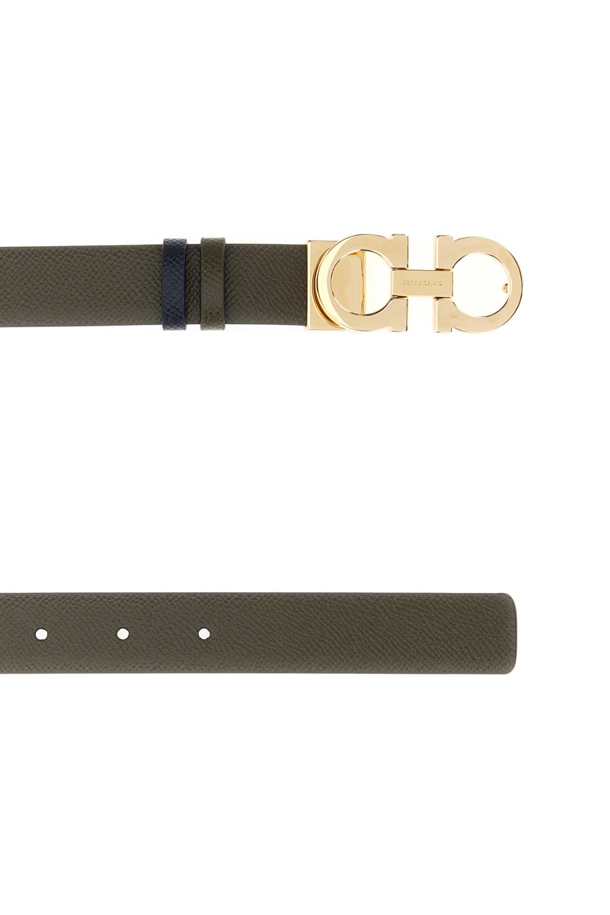 [Salvatore Ferragamo] Belt FW26 23A565796237 NEWOLINEWNAV