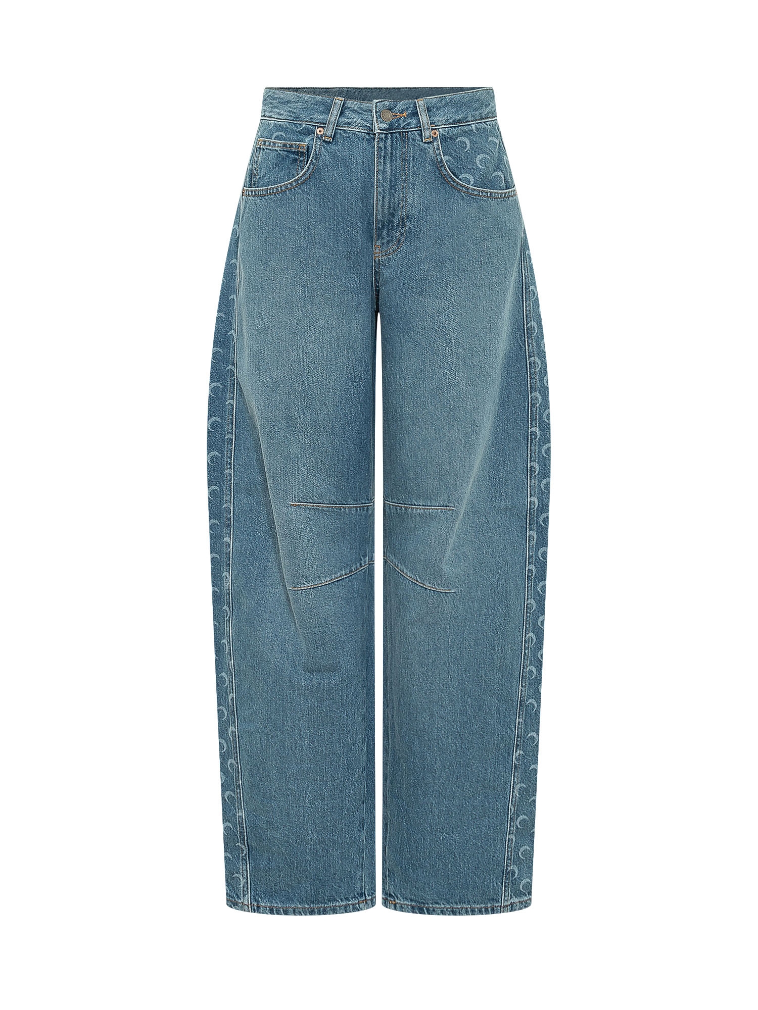 [MARINE SERRE] Jeans SS26 WPA174ACDEN0002 BL05
