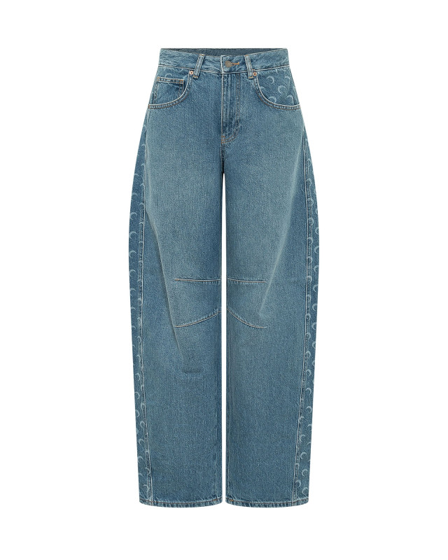 [MARINE SERRE] Jeans SS26 WPA174ACDEN0002 BL05