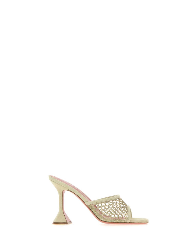 [Amina Muaddi] Sandals SS26 LUPITANETSLIPPER95 ECRU