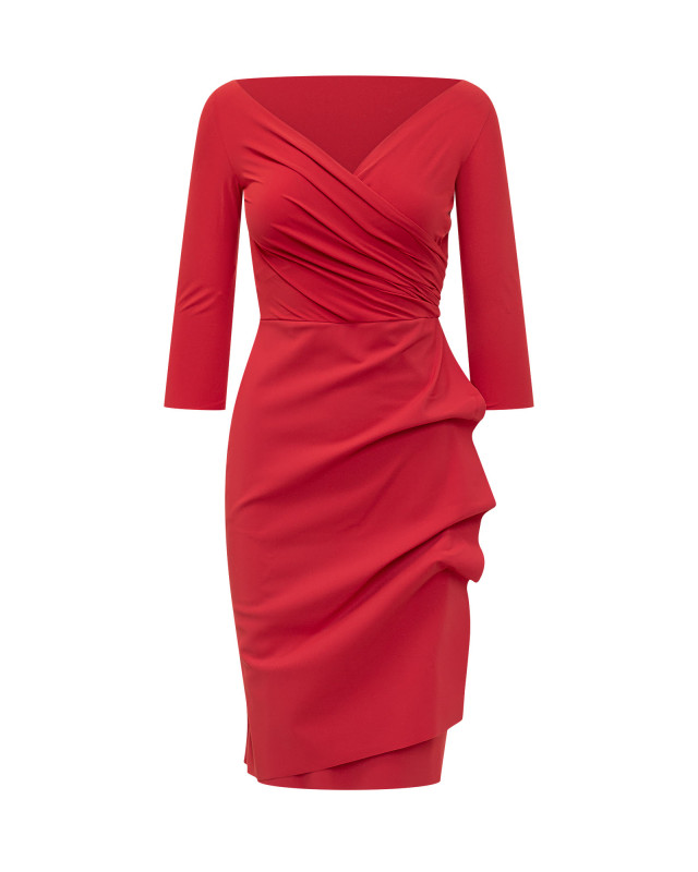 [CHIARA BONI] Long sleeve dress SS26 ABCFLO108BS 67869