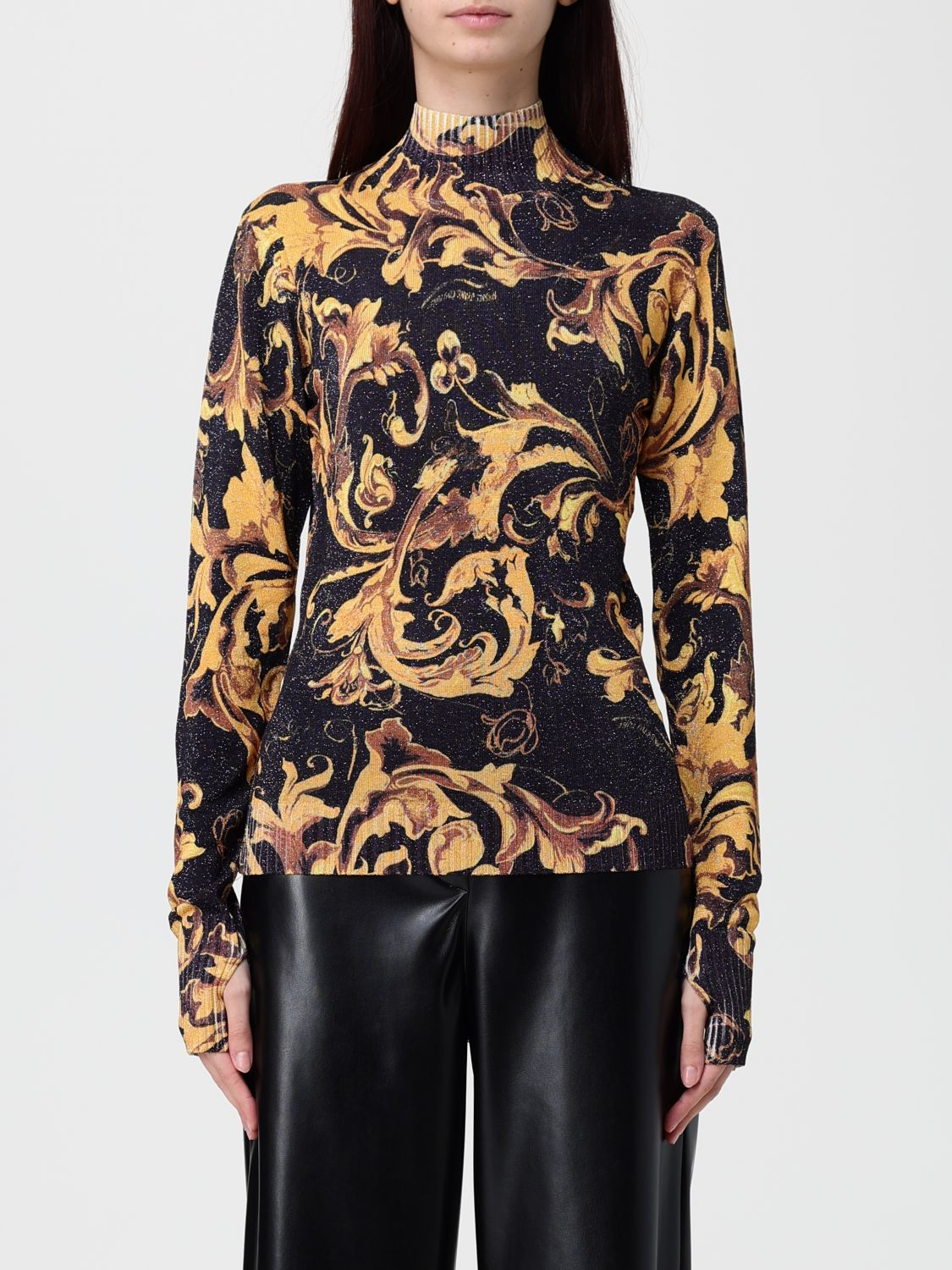 [VERSACE JEANS COUTURE] Knitwear FW25 79HAFM04CMN04 G89