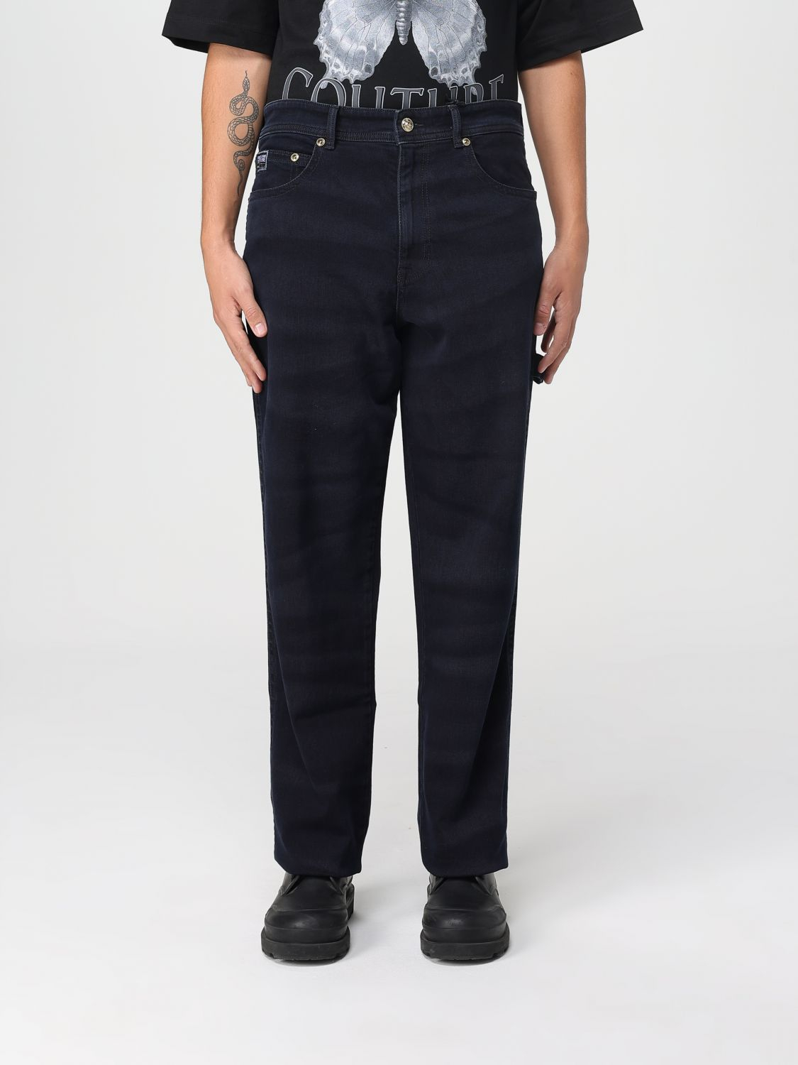 [VERSACE JEANS COUTURE] Jeans FW25 79GAB5R0DW108D28 906
