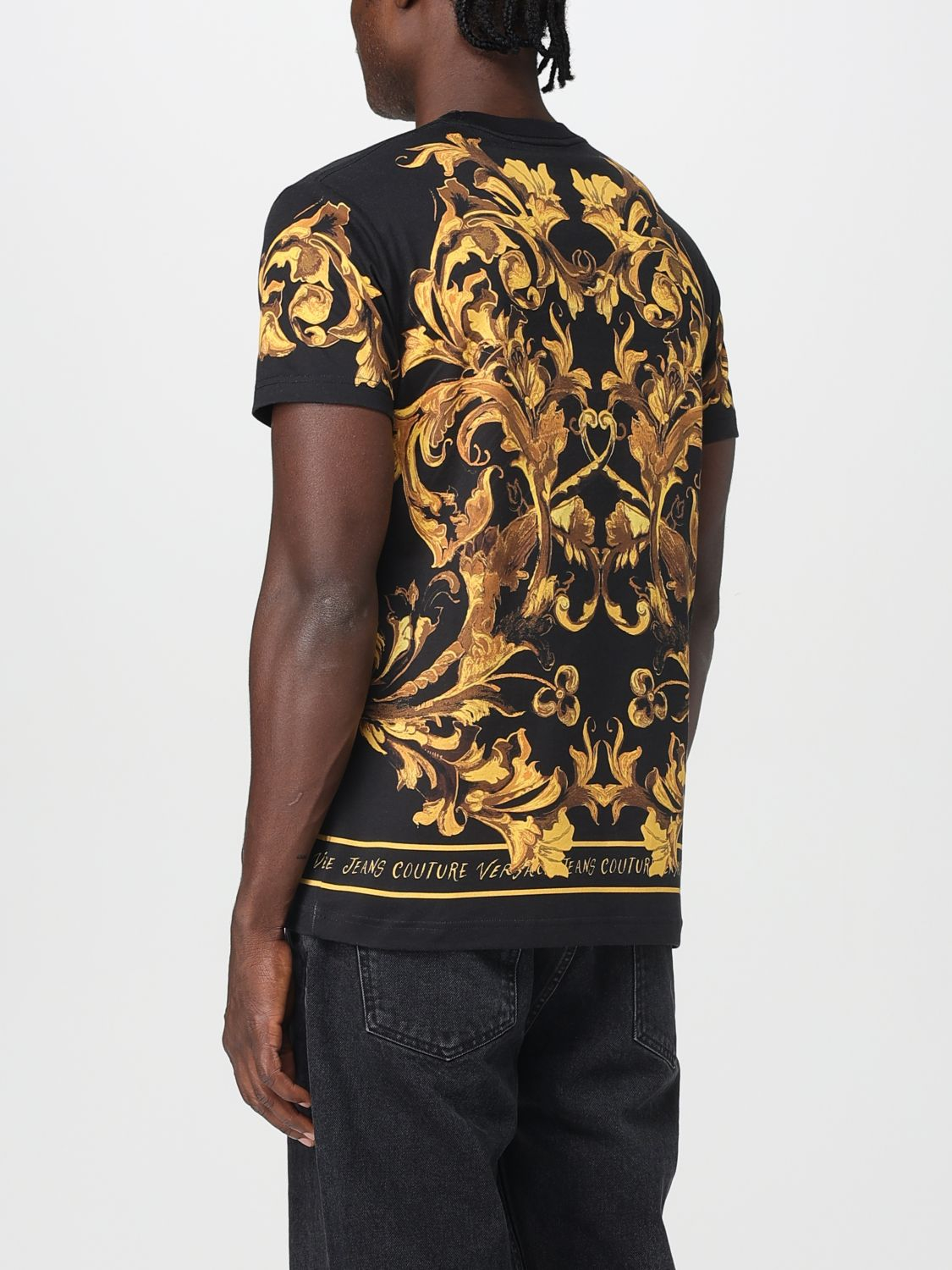 [VERSACE JEANS COUTURE] T-shirts Short Sleeve FW25 79GAH6SBJS505 G89