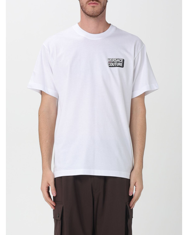 [VERSACE JEANS COUTURE] T-shirts Short Sleeve FW25 79GAHP10CJ01P 003