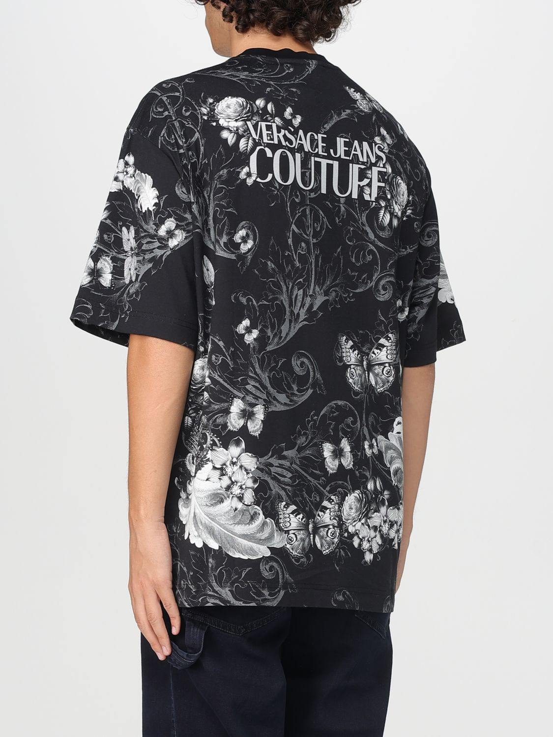 [VERSACE JEANS COUTURE] T-shirts Short Sleeve FW25 79GAH6XCJS506 U23