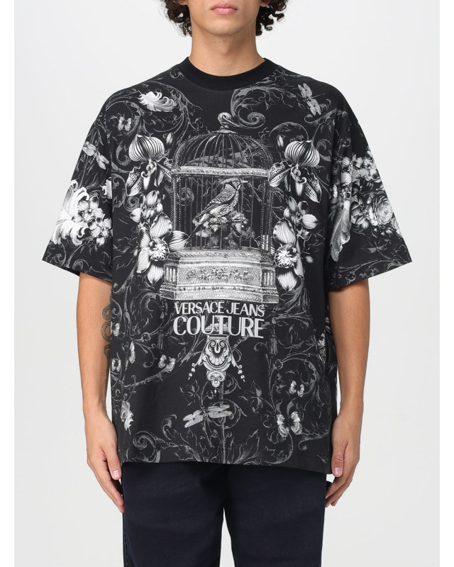 [VERSACE JEANS COUTURE] T-shirts Short Sleeve FW25 79GAH6XCJS506 U23