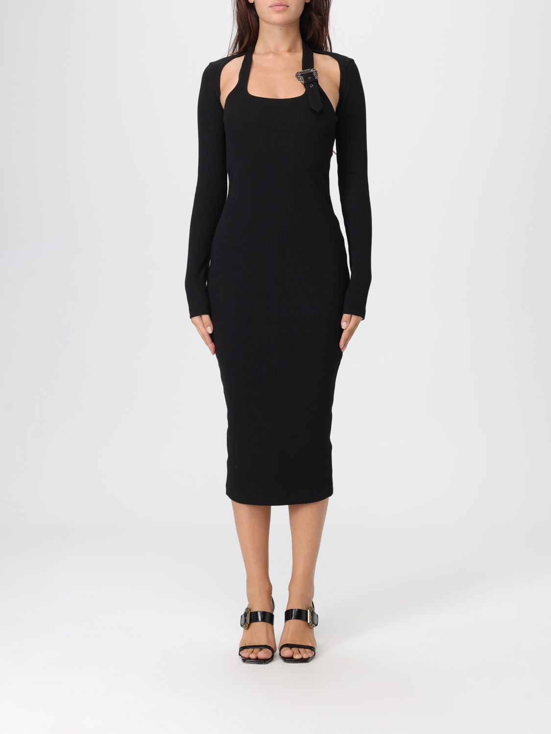 [VERSACE JEANS COUTURE] Long sleeve dress FW25 79HAO972J0259 899