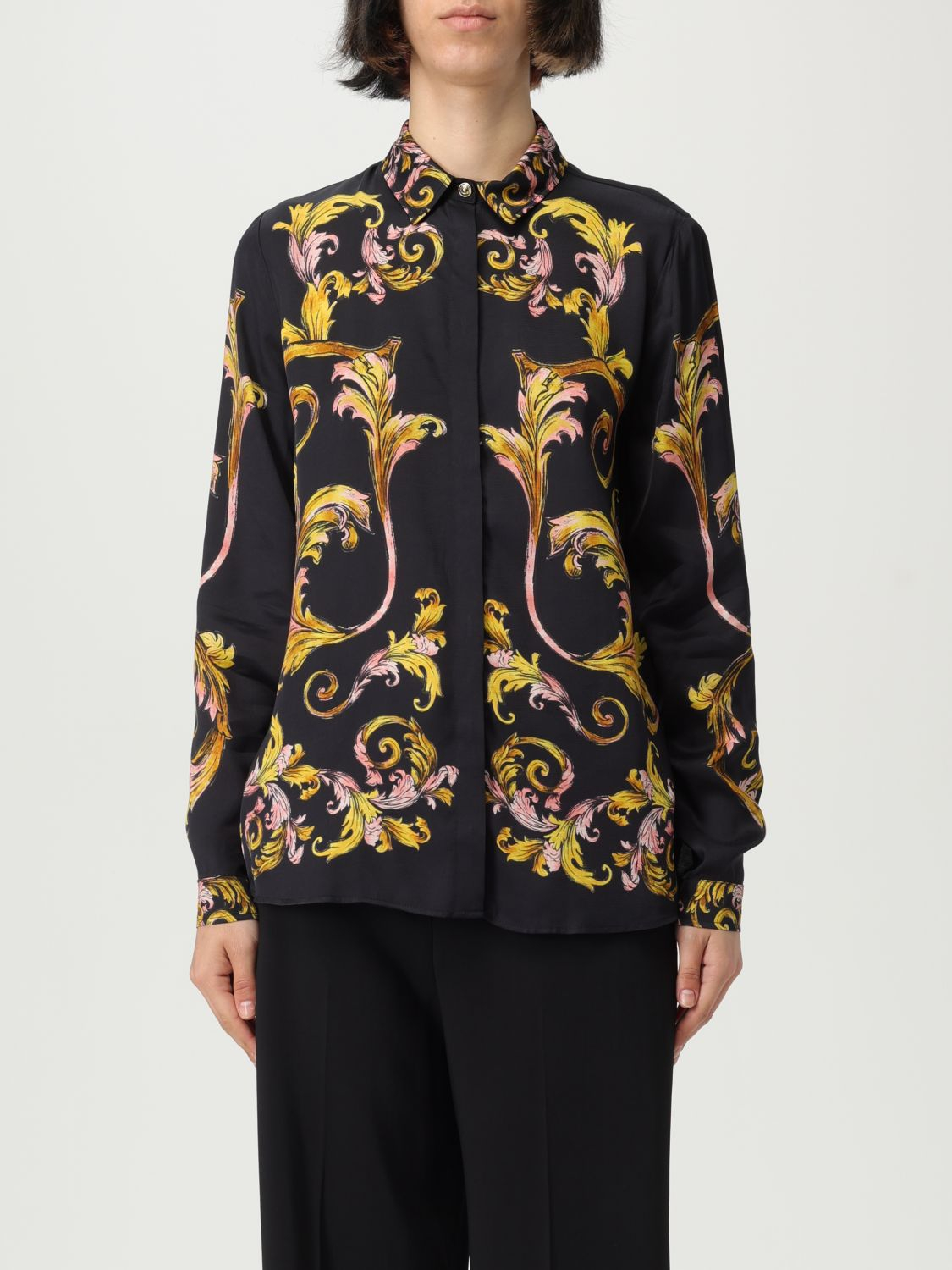 [VERSACE JEANS COUTURE] Shirts Long Sleeve FW25 78HAL2P1NS634 G89