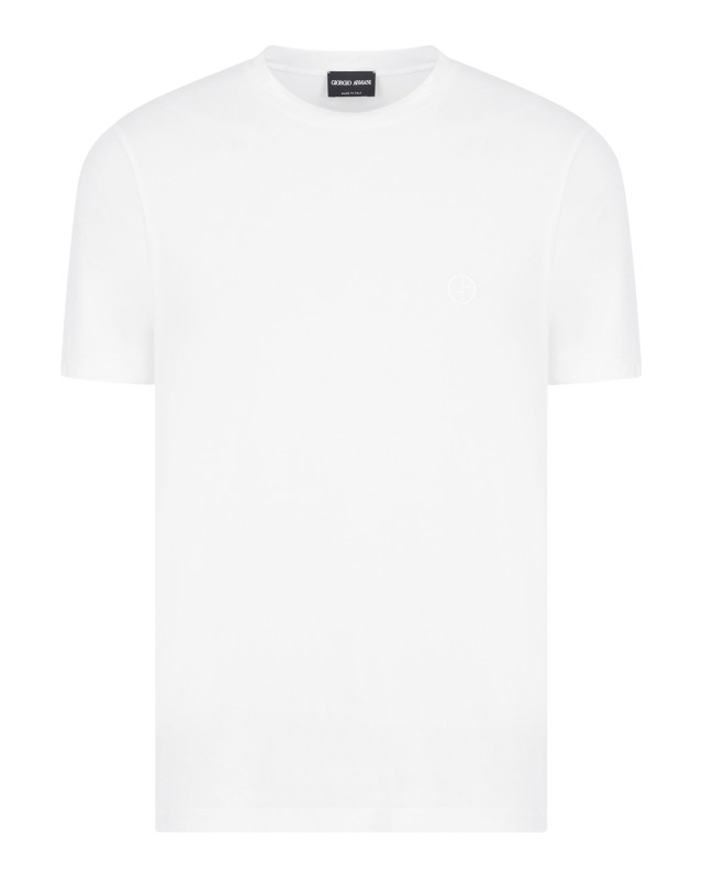 [Giorgio Armani] T-shirts Short Sleeve FW26 3GST52SJP4ZU090 OPTIC WHITE