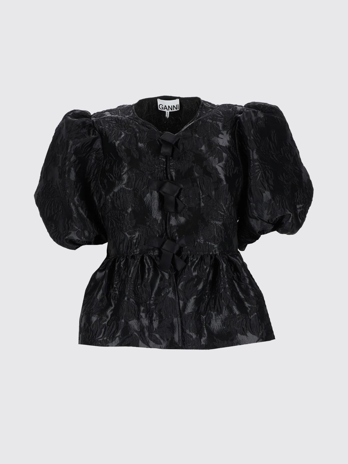 [GANNI] Blouse SS26 A1040079 099
