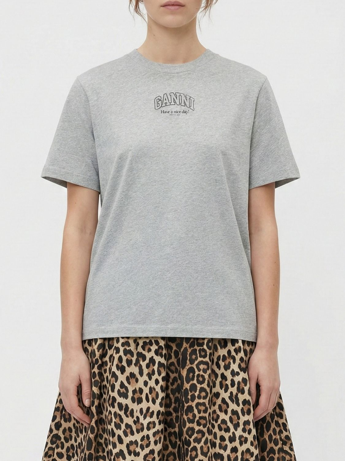 [GANNI] T-shirts Short Sleeve SS26 A1050057 920