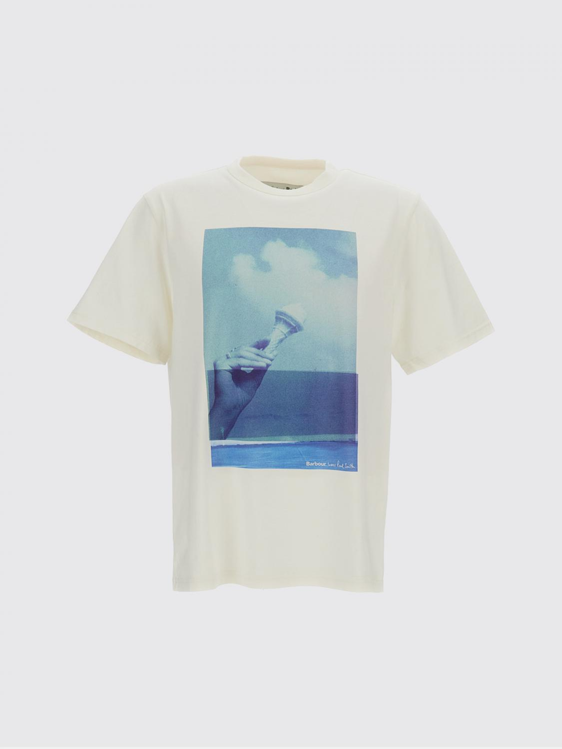 [Barbour] T-shirts Short Sleeve SS26 MTS1613 WH32