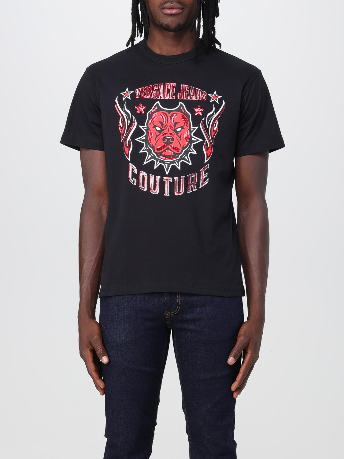 [VERSACE JEANS COUTURE] T-shirts Short Sleeve FW23 75GAHE0475UP601 899