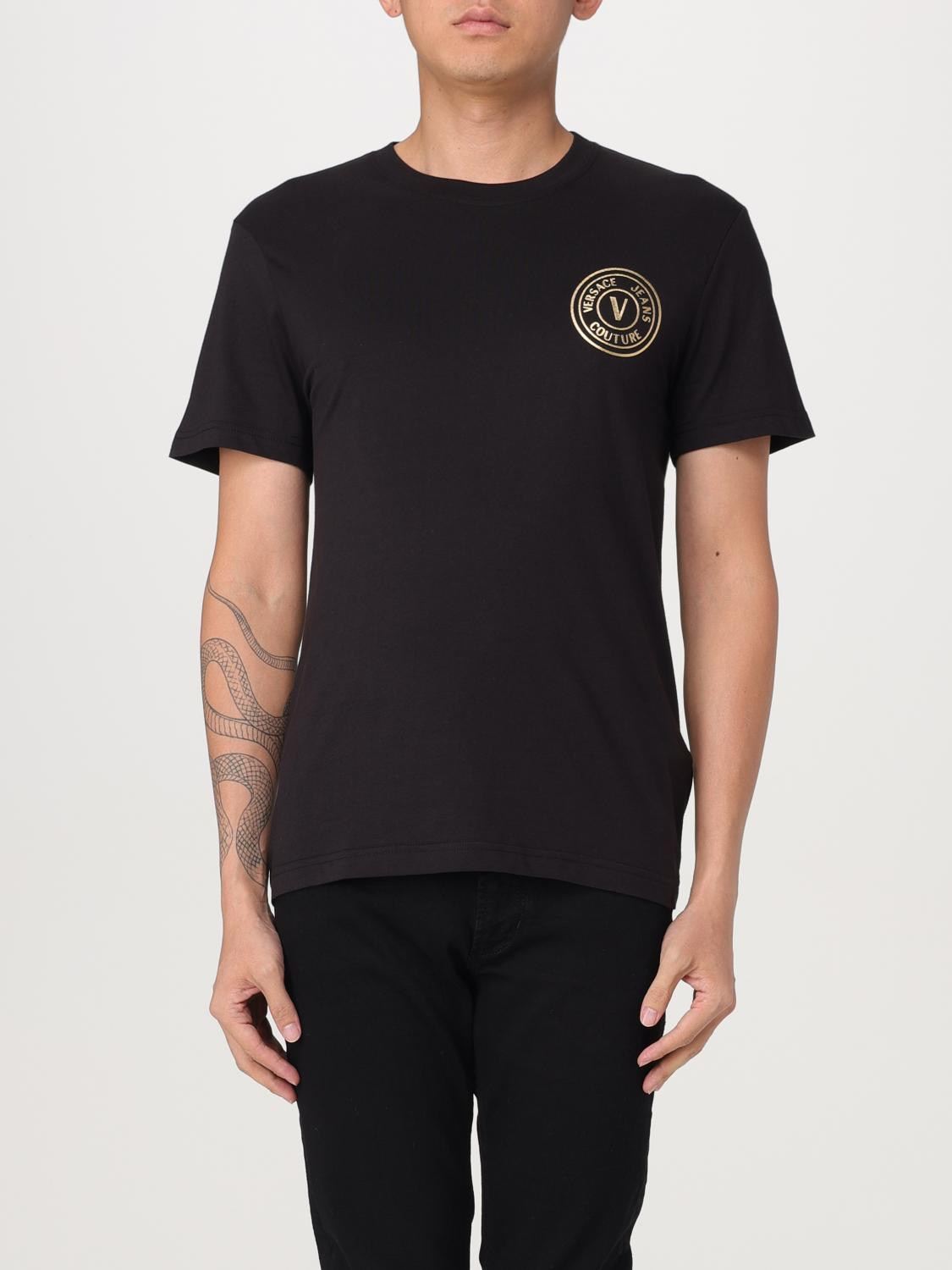 [VERSACE JEANS COUTURE] T-shirts Short Sleeve FW25 77GAHT00CJ00T 899
