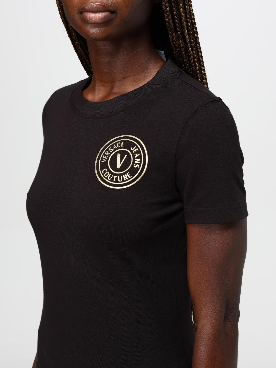 [VERSACE JEANS COUTURE] T-shirts Short Sleeve FW24 77HAHT00CJ03T G89
