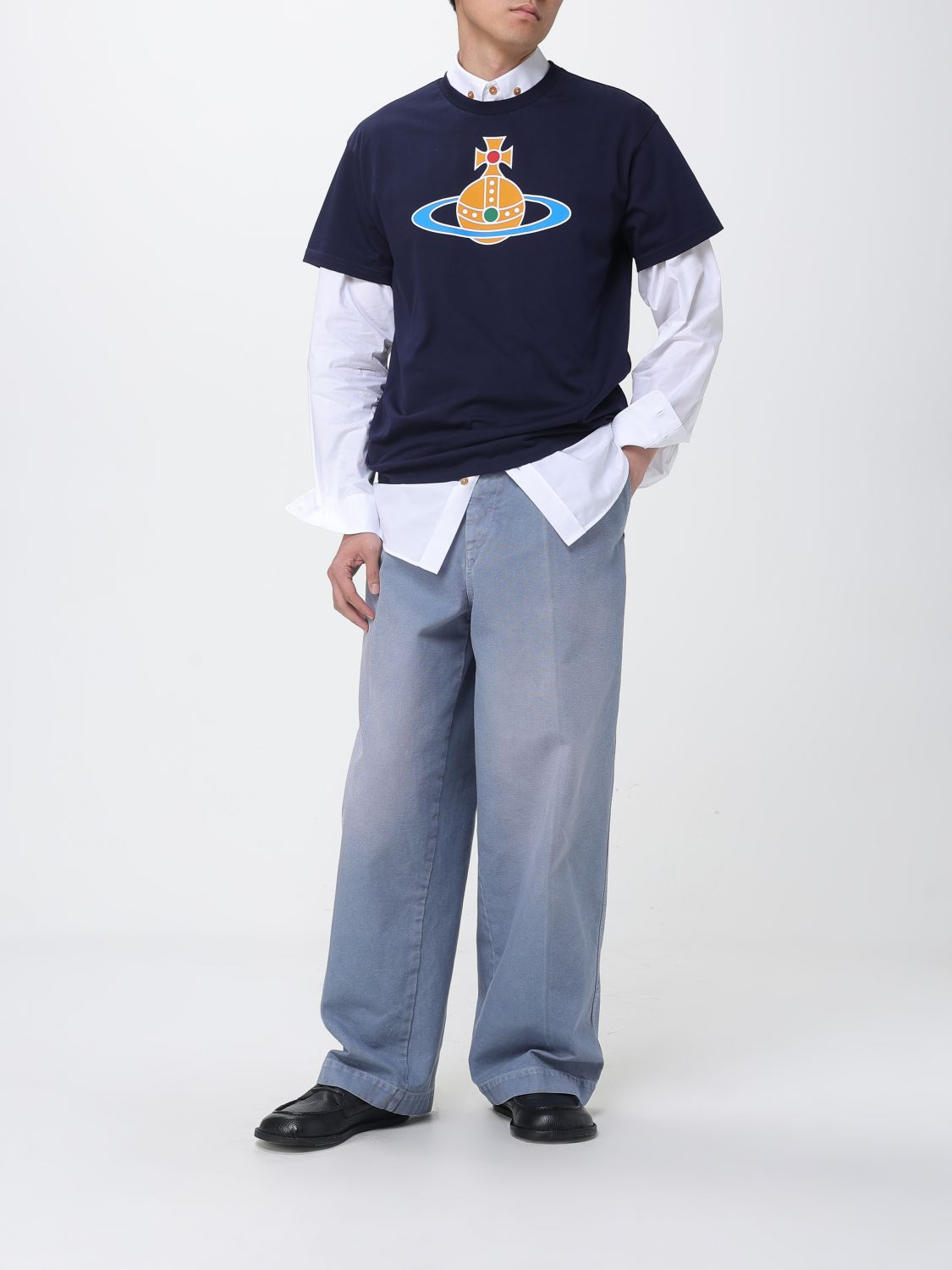 [Vivienne Westwood] T-shirts Short Sleeve SS26 3G01004SJ001M K410