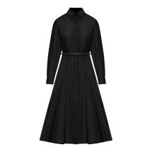 [MAX MARA STUDIO] Long sleeve dress SS26 2616221062600004 BLACK