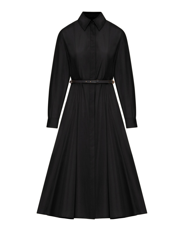 [MAX MARA STUDIO] Long sleeve dress SS26 2616221062600004 BLACK