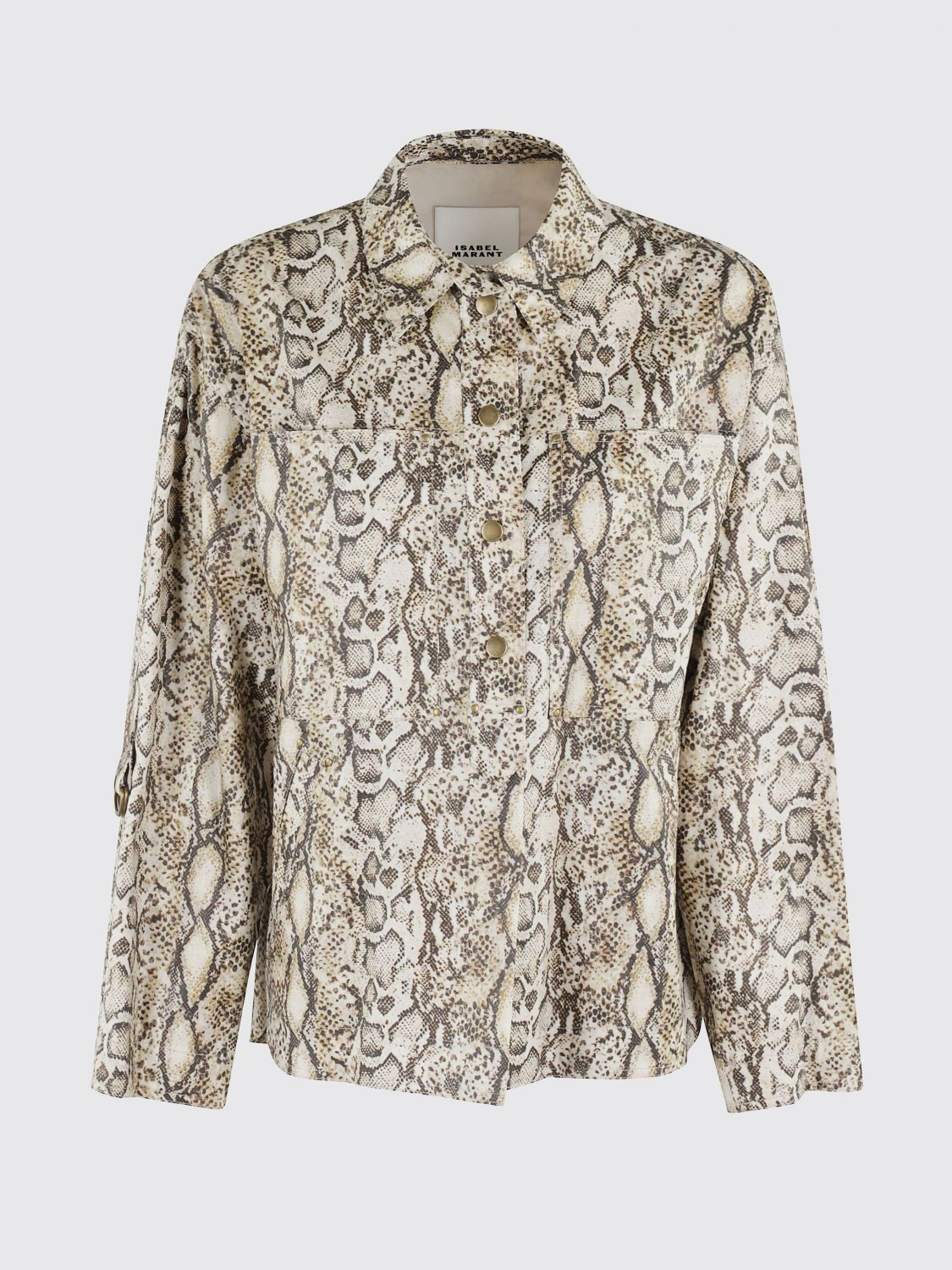 [Isabel Marant] Shirts Long Sleeve FW25 HT0605FAC1C01I 23NL