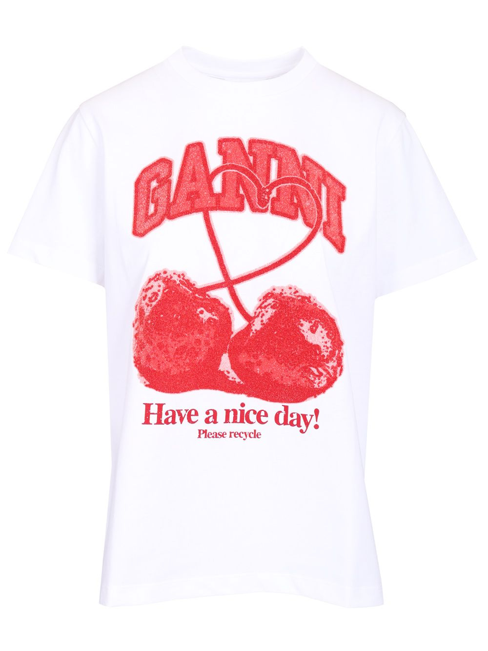 [GANNI] T-shirts Short Sleeve CO A1050247151
