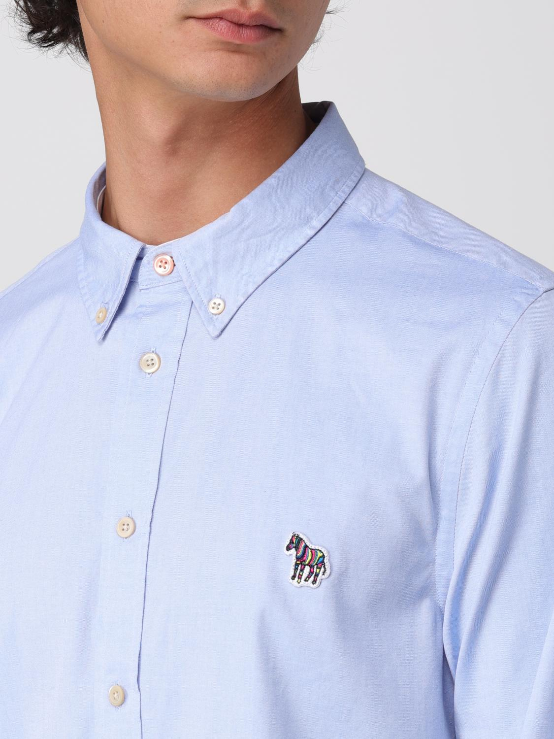 [PS PAUL SMITH] Shirts Long Sleeve SS26 M2R599RFZEBRA 44