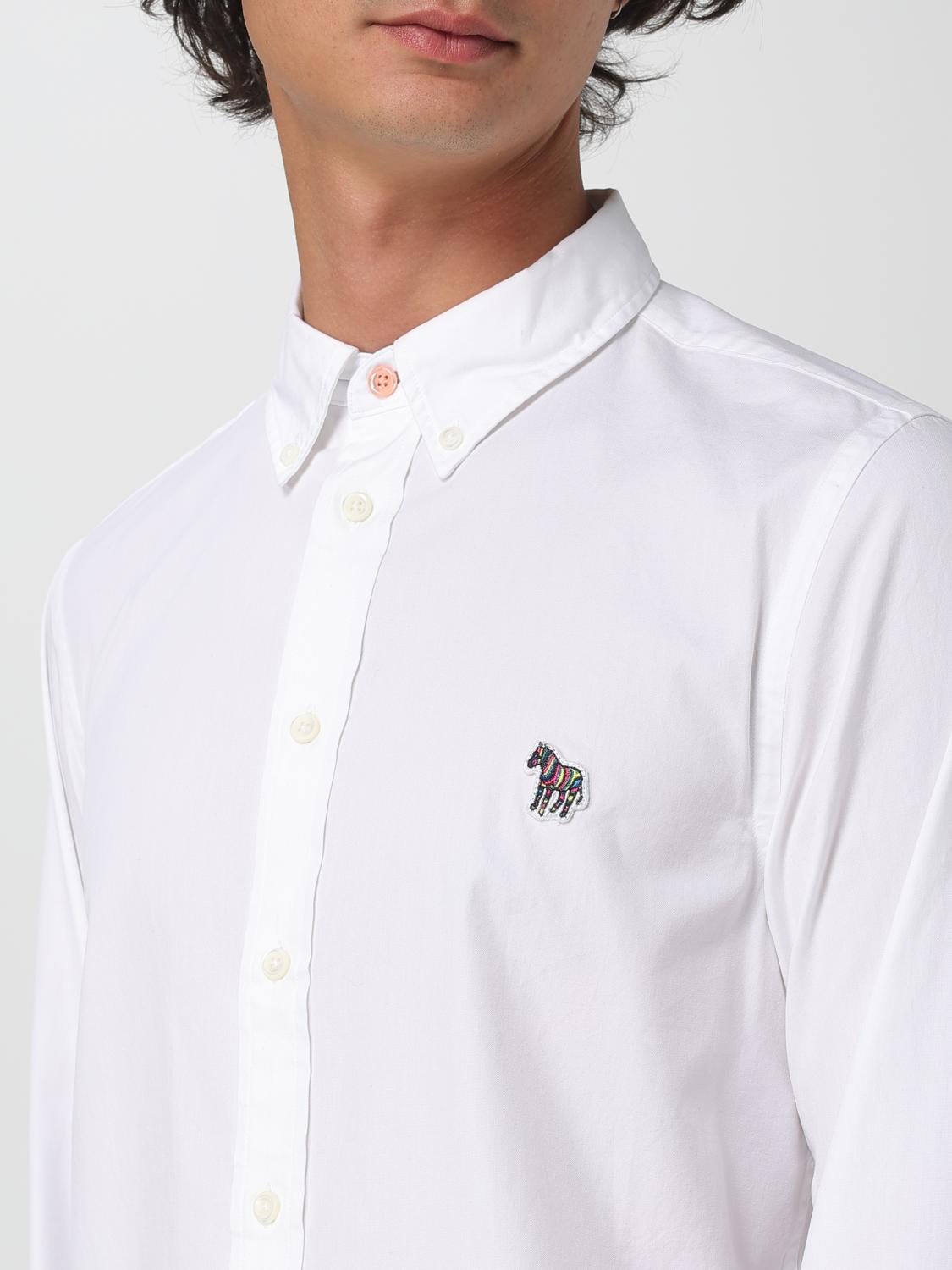 [PS PAUL SMITH] Shirts Long Sleeve SS26 M2R599RFZEBRA 01