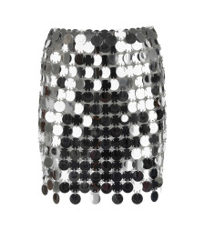 [RABANNE] Mini skirt SS25 19EIJU010PS0133 P040