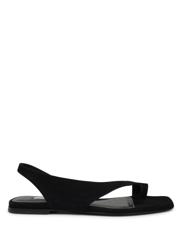 [TOTEME] Sandals SS25 252WAS0202LE0012_BLACK001