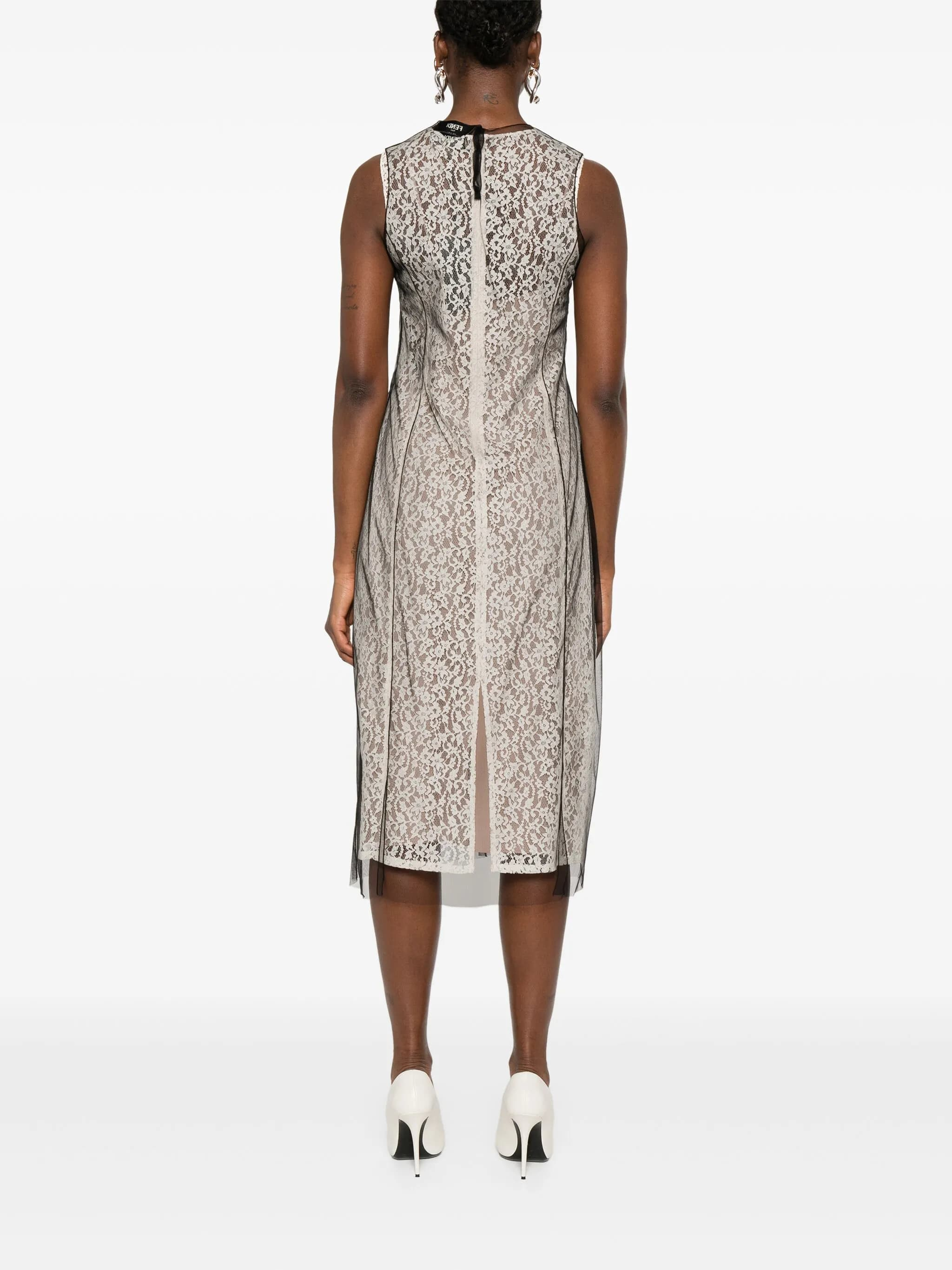 [Fendi] Sleeveless dress SS26 FDD298 AUP7