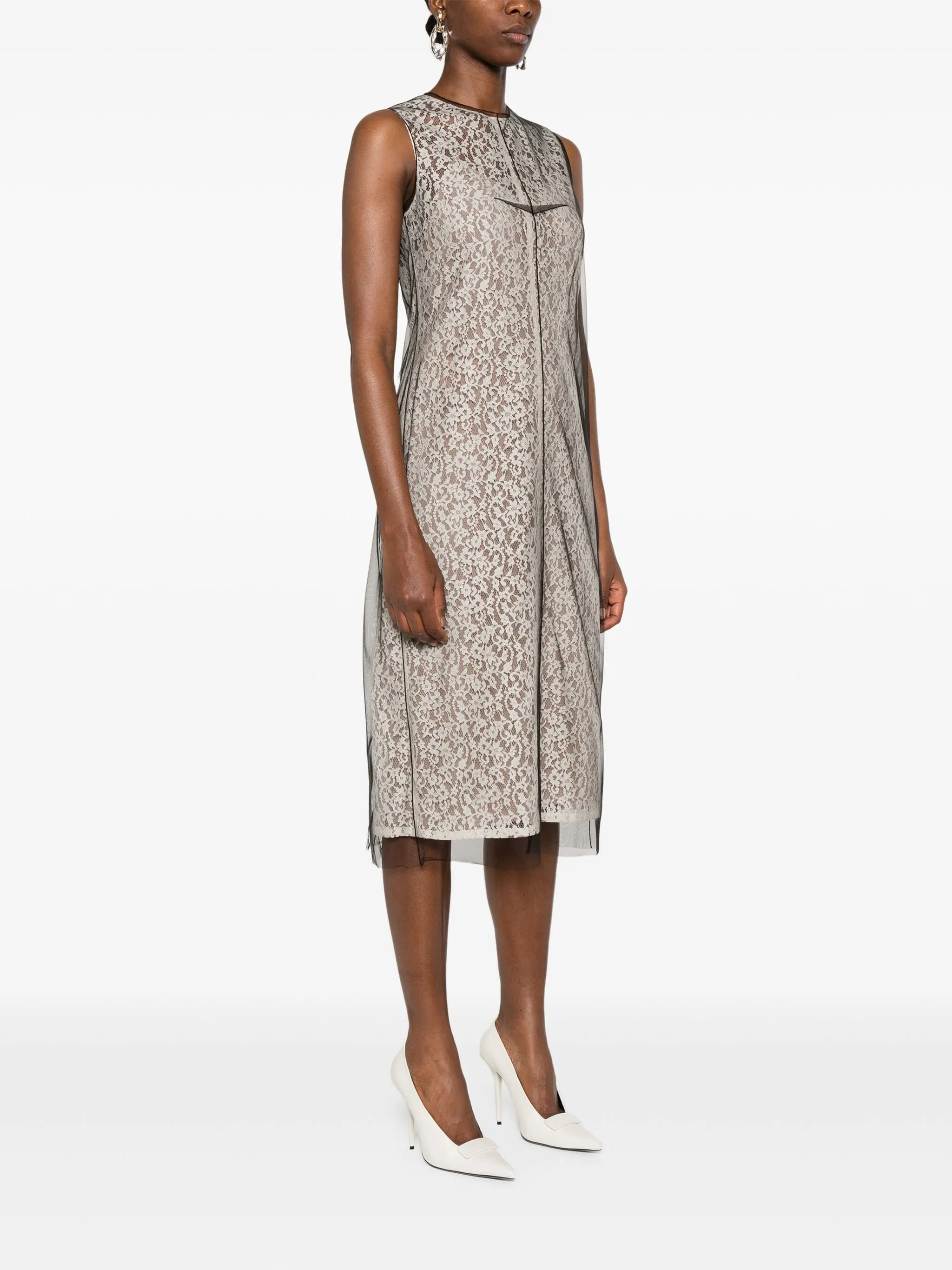 [Fendi] Sleeveless dress SS26 FDD298 AUP7