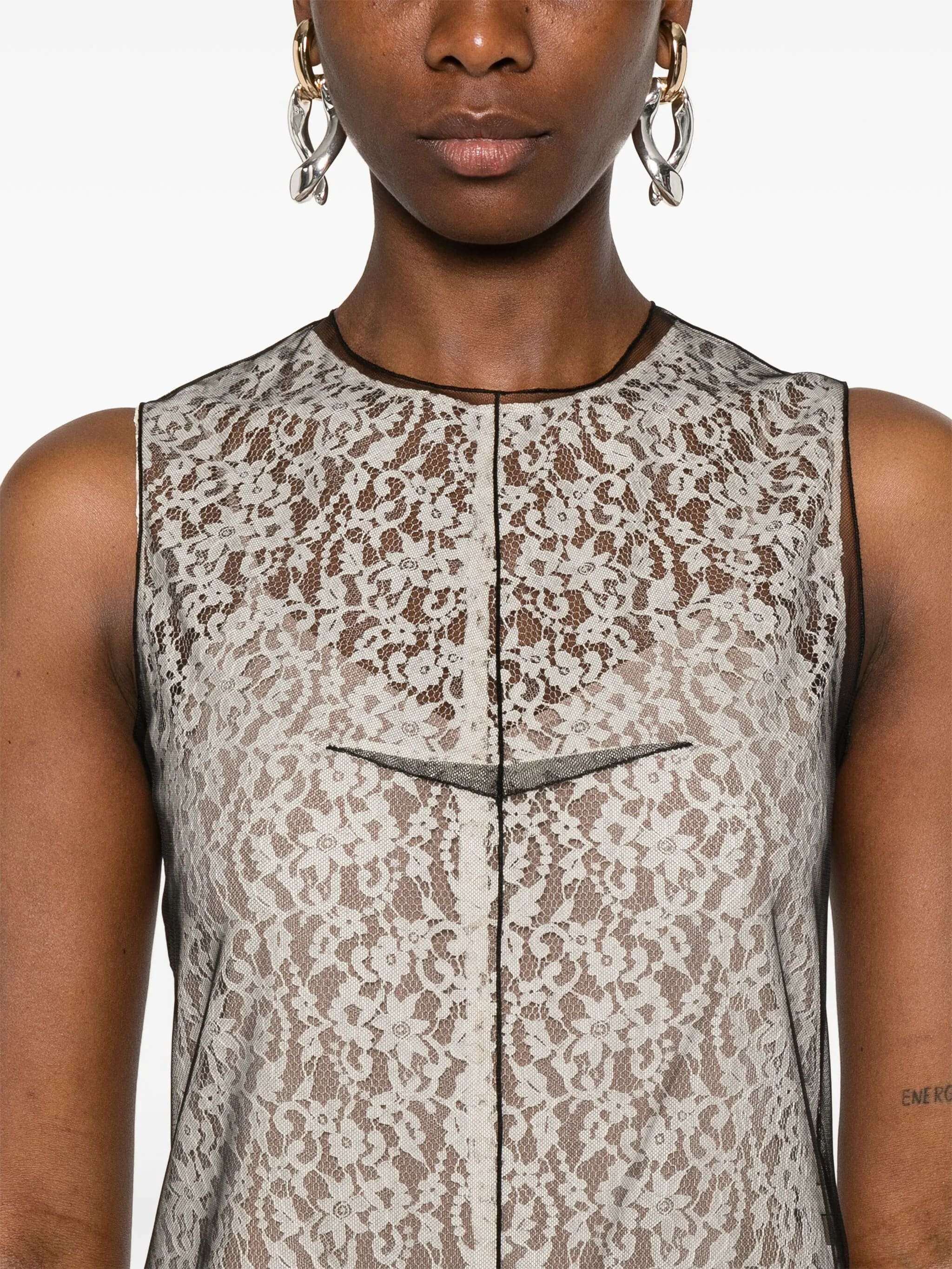 [Fendi] Sleeveless dress SS26 FDD298 AUP7