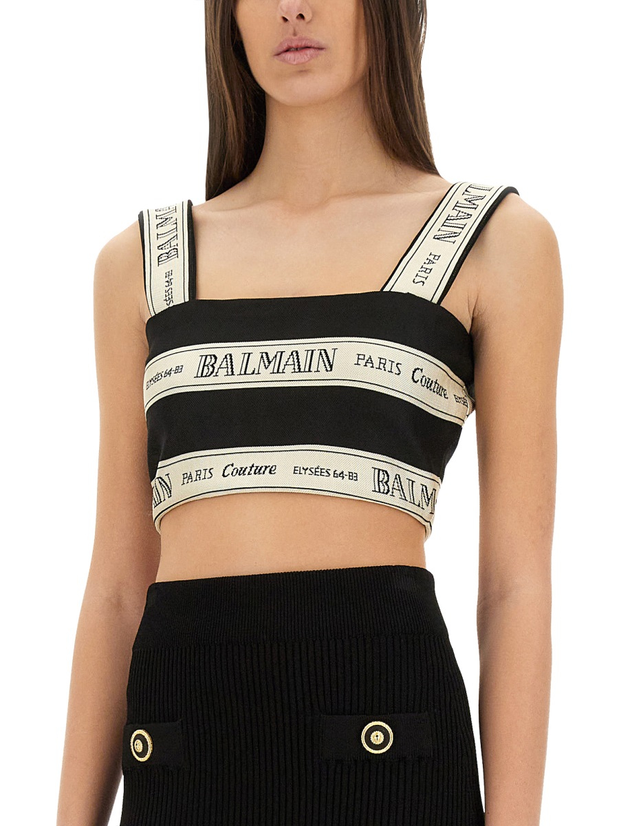 [Balmain] Tank top SS25 EF1AA370JJ95_EDY