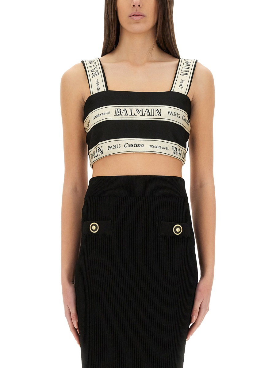 [Balmain] Tank top SS25 EF1AA370JJ95_EDY