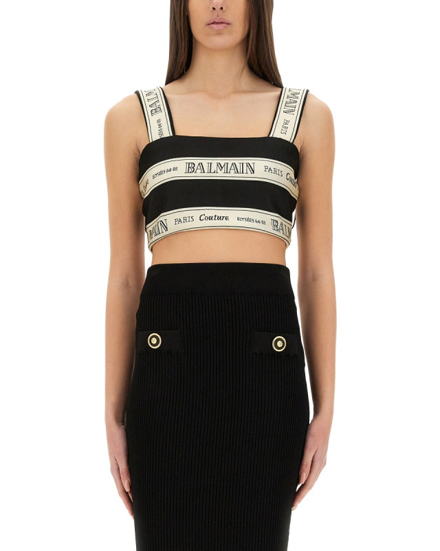 [Balmain] Tank top SS25 EF1AA370JJ95_EDY