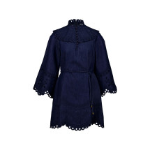 [Zimmermann] Long sleeve dress FW26 9161DSS263INK