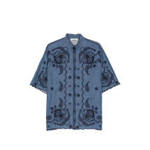 [Zimmermann] Shirts Short Sleeve FW26 8360TSS261RWBLU