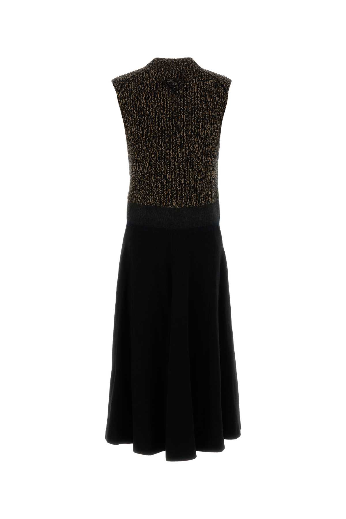 [Prada] Sleeveless dress FW25 P3Q20RSOOO17Z6 F0002