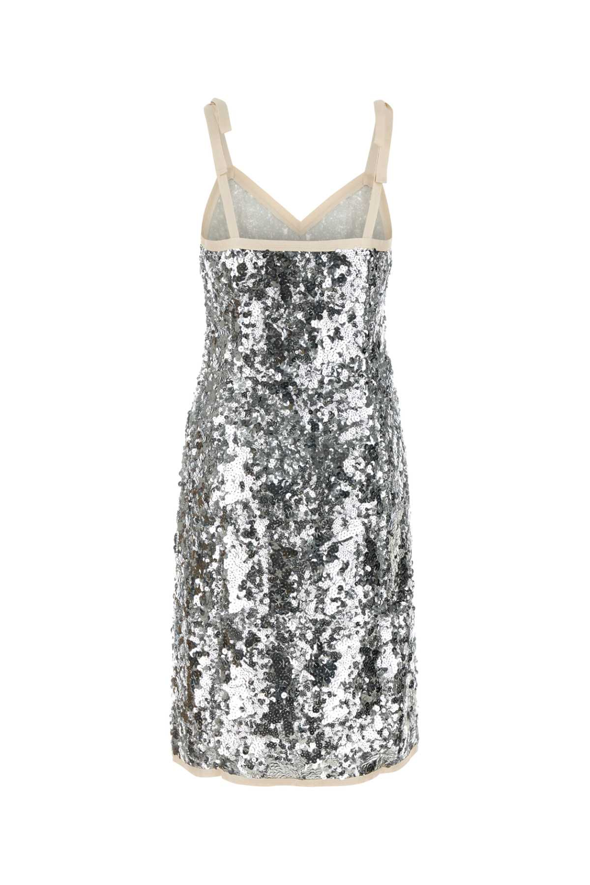 [Prada] Sleeveless dress FW25 P3O79RSOOO176A F0118