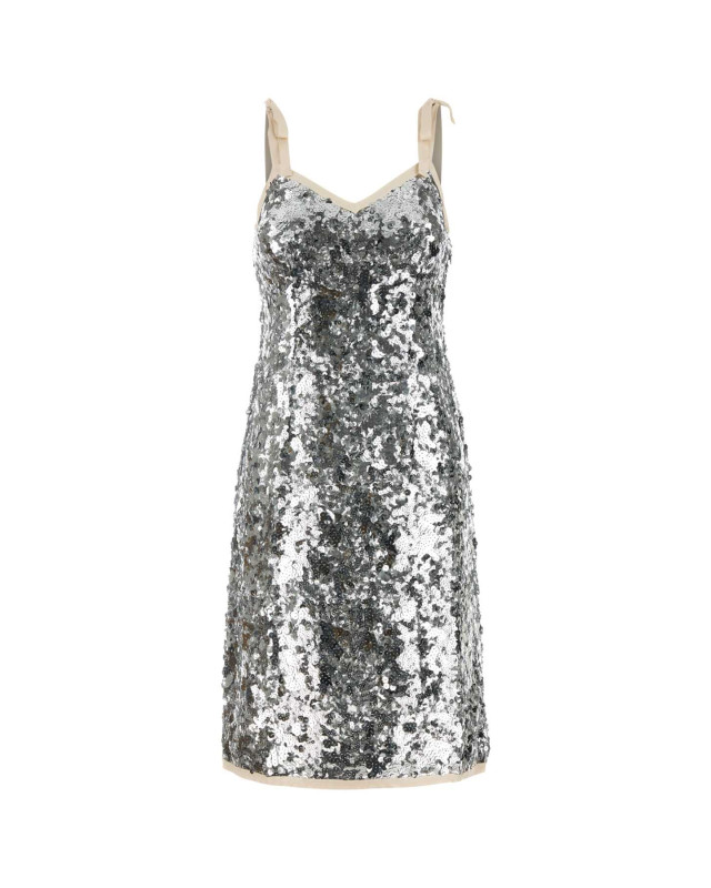 [Prada] Sleeveless dress FW25 P3O79RSOOO176A F0118