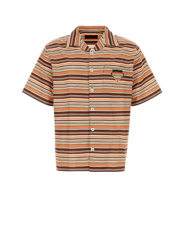 [Prada] Shirts Short Sleeve FW25 UCS414SUMO17N4 F0038