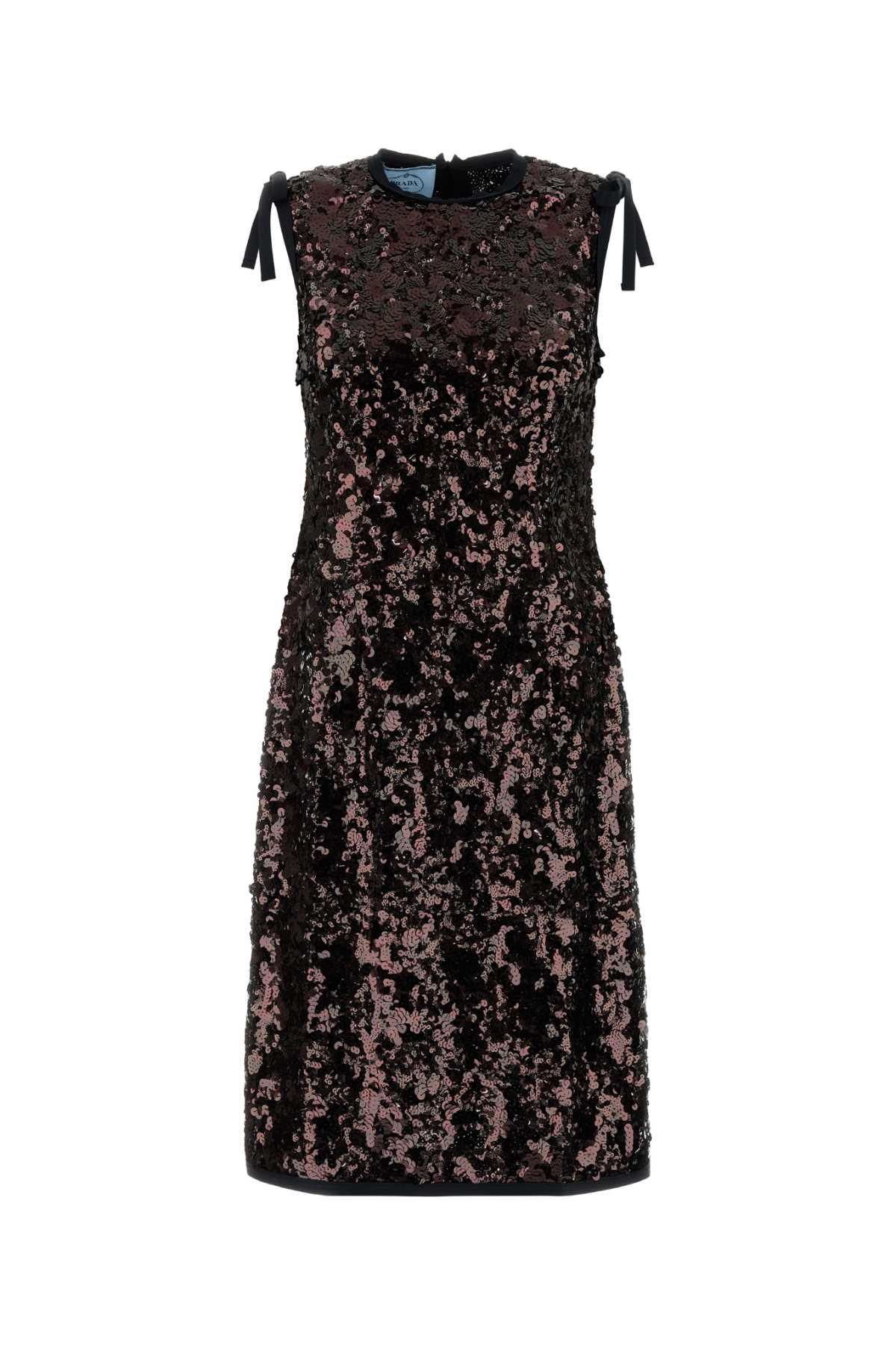 [Prada] Sleeveless dress FW25 P3O78RSOOO176A F0051