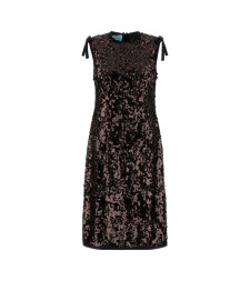 [Prada] Sleeveless dress FW25 P3O78RSOOO176A F0051