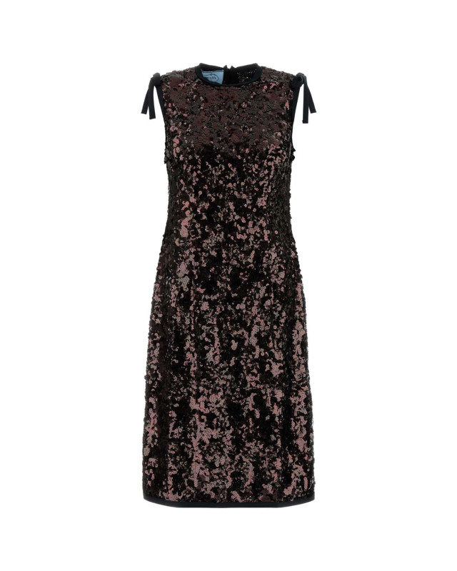 [Prada] Sleeveless dress FW25 P3O78RSOOO176A F0051