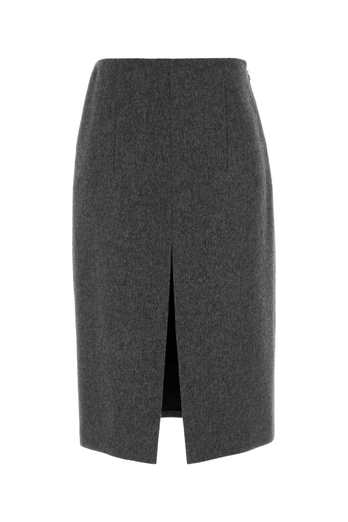 [Prada] Midi skirt FW25 P107ZSOOOC2O F0480